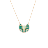 Sarı Altın 14 Ayar Ay Taşı Kolye - Tac diamond - Sarı altın - inci kolye - pırlanta - kolye -pırlanta kolye - inci kolye - kolye - kolyeler - altın kolye modelleri