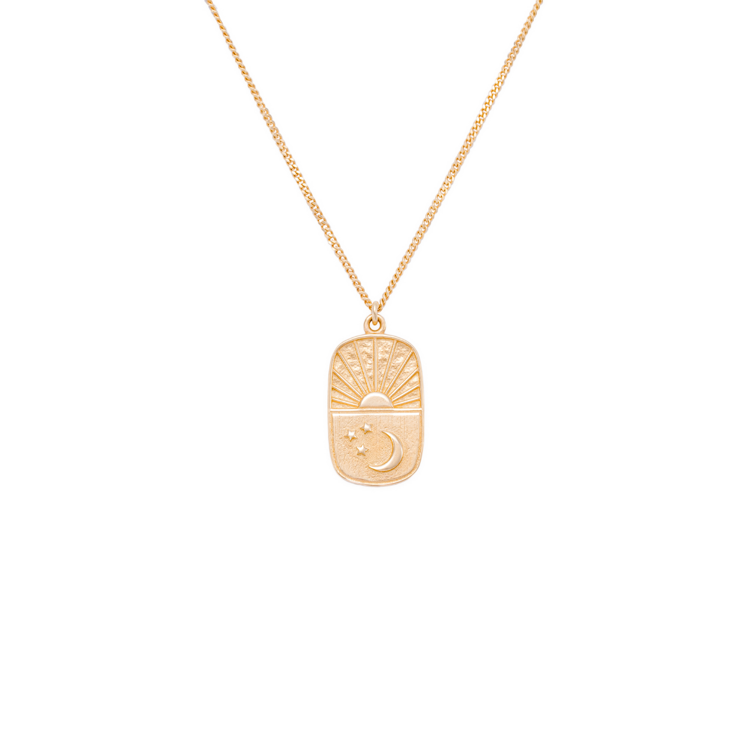 Sarı Altın 14 Ayar Gün-Ay Kolye- Tac diamond - Sarı altın - inci kolye - pırlanta - kolye -pırlanta kolye - inci kolye - kolye - kolyeler - altın kolye modelleri