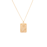 Sarı Altın 14 Ayar Çöl Kolye- Tac diamond - Sarı altın - inci kolye - pırlanta - kolye -pırlanta kolye - inci kolye - kolye - kolyeler - altın kolye modelleri