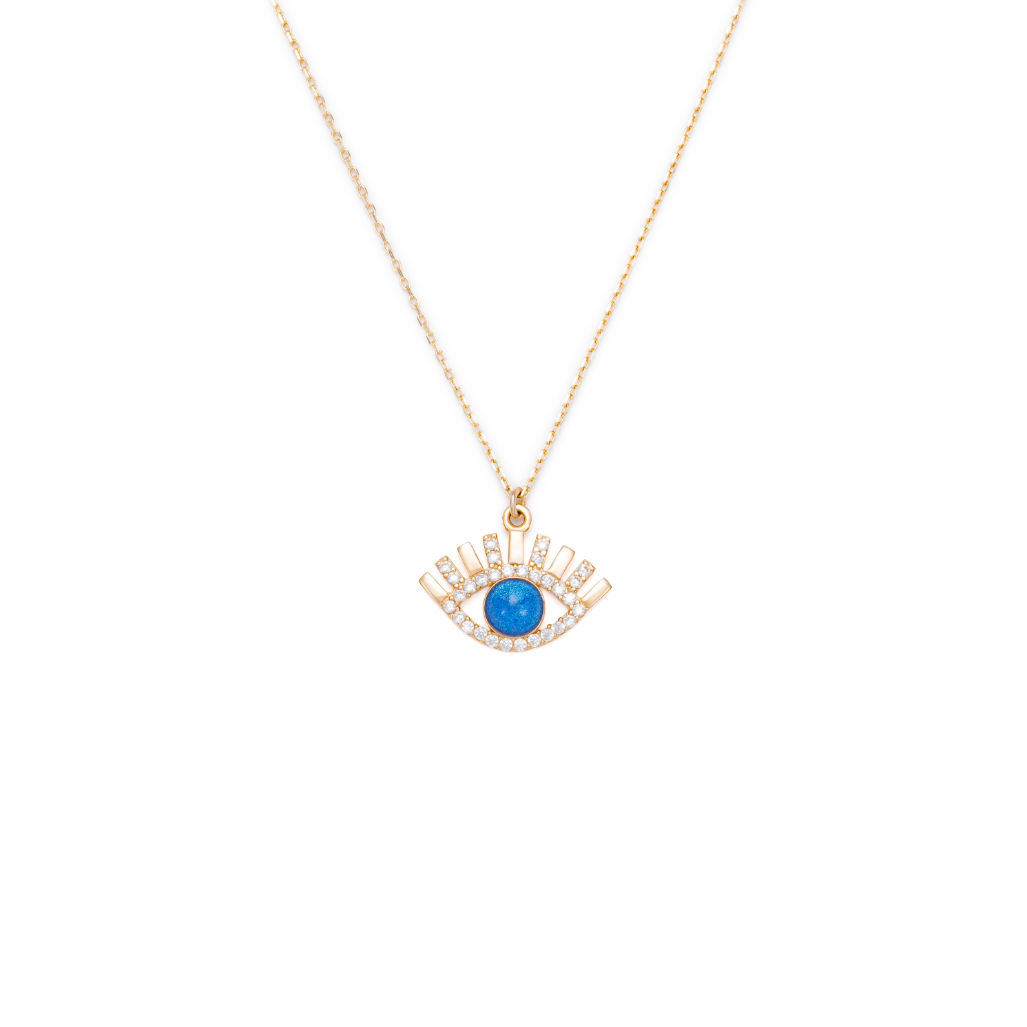 Sarı Altın 14 Ayar Göz Kolye Sarı Altın 14 Ayar Göz Kolye- Tac diamond - Sarı altın - inci kolye - pırlanta - kolye -pırlanta kolye - inci kolye - kolye - kolyeler - altın kolye modelleri