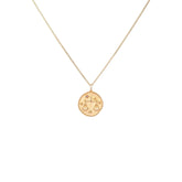 Terazi Burcu Kolye - Tac diamond - Sarı altın - burç kolye - pırlanta - kolye -pırlanta kolye