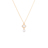 Sarı Altın 14 Ayar Sedef Kolye - Tac diamond - Sarı altın - inci kolye - pırlanta - kolye -pırlanta kolye - inci kolye - kolye - kolyeler - altın kolye modelleri