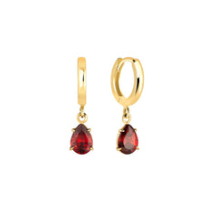 Damla Garnet Küpe