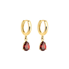 Damla Garnet Küpe