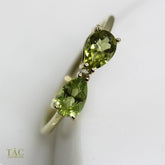 Yeşim Taşlı Papyon Yüzük