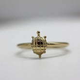 Sarı Altın 14 Ayar Kaplumbağa Yüzük - Beyaz altın - Sarı altın - inci yüzük - pırlanta - Yüzük -pırlanta yüzük - inci yüzük - yüzük - yüzükler - altın yüzük modelleri