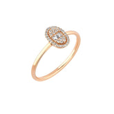 Oval Pırlanta Yüzük