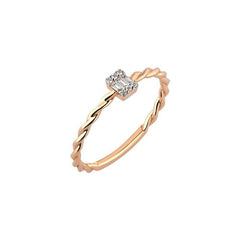 Pırlanta Baget Yüzük