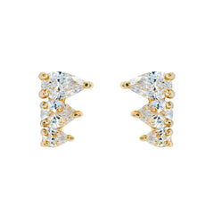 Sıralı Damla Küpe