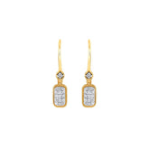 Pırlanta Halka Küpe