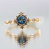 Montana Safirli Pırlanta Yüzük