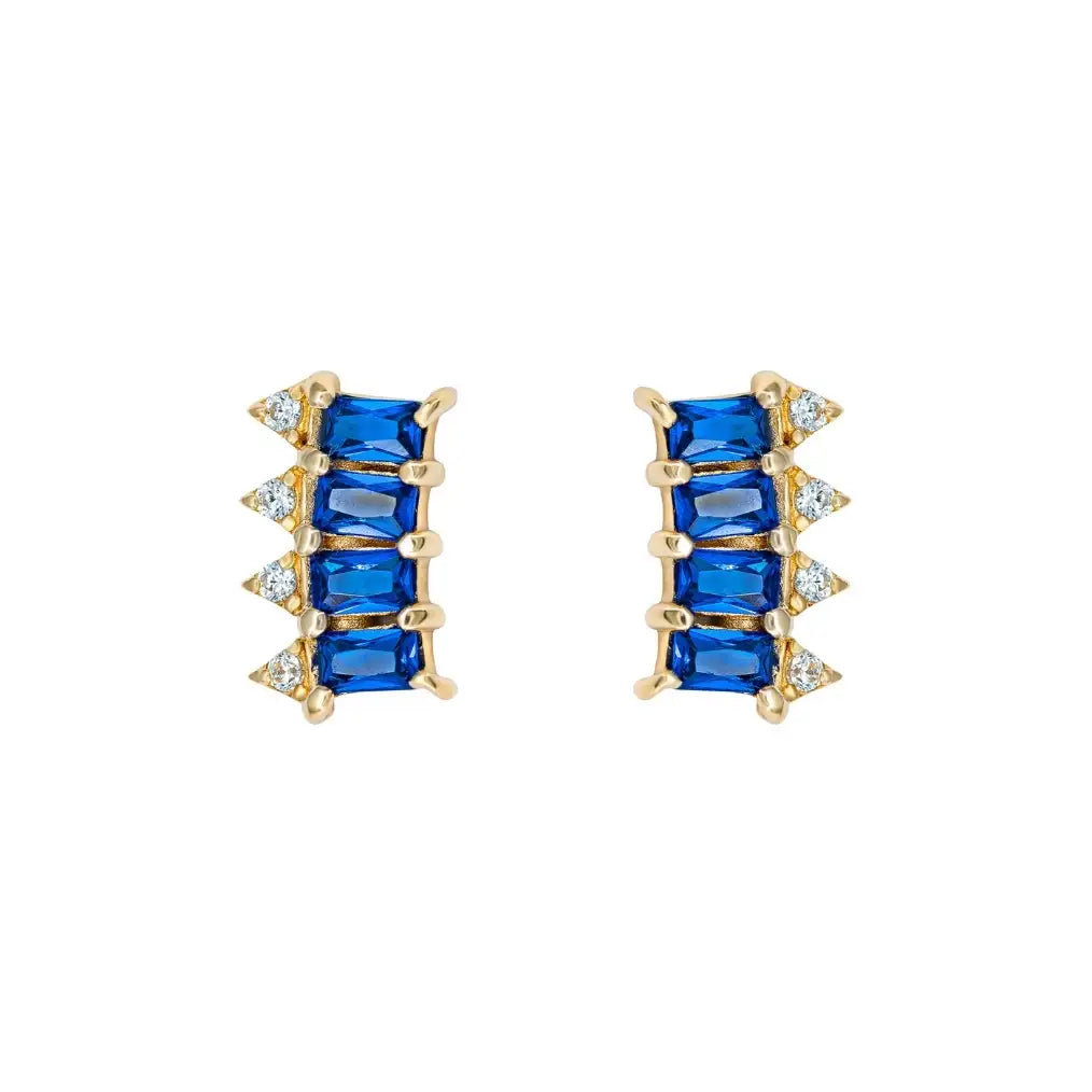 Lacivert Baget Küpe