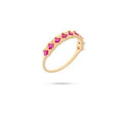 Vintage Garnet Yüzük